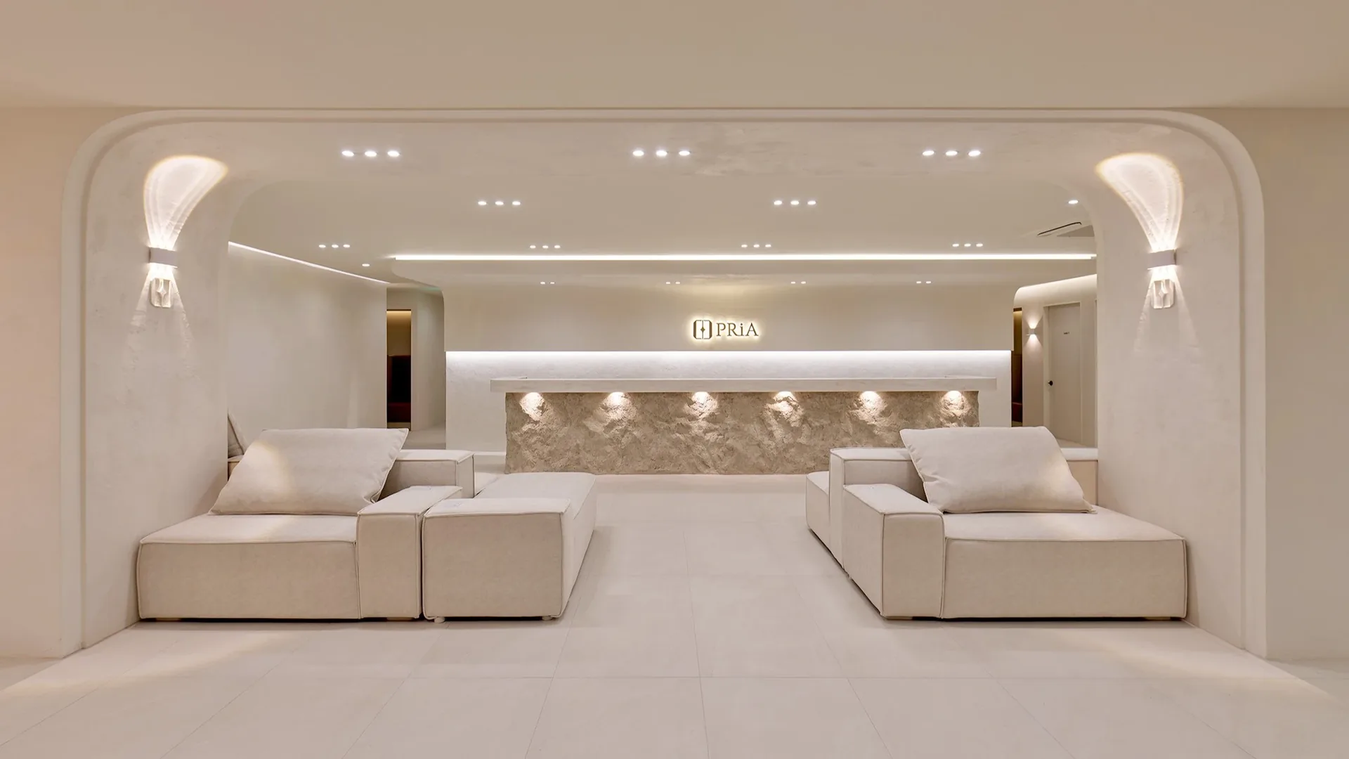 PRIA Clinic reception and lobby